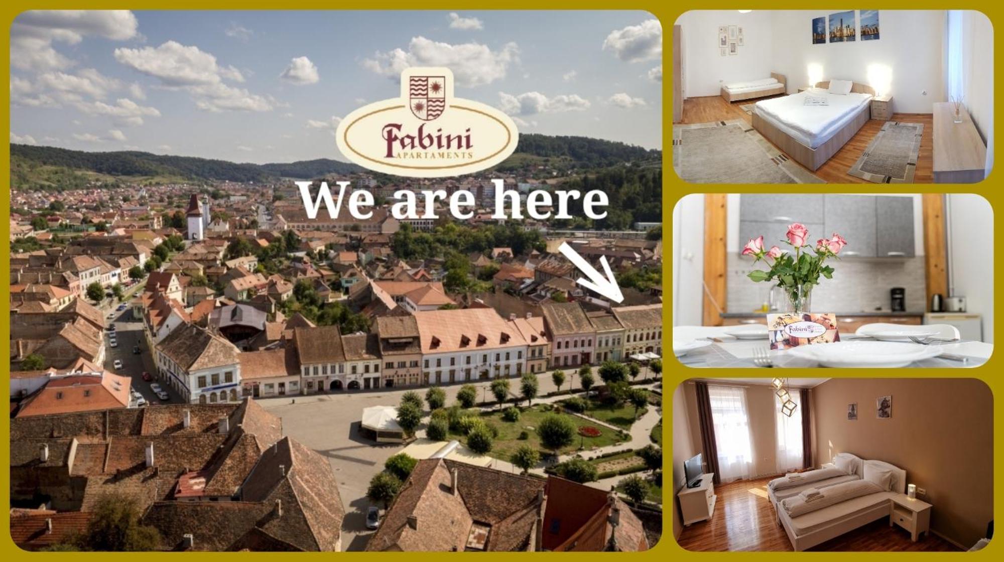 Fabini Apartments Mediaş Exteriér fotografie